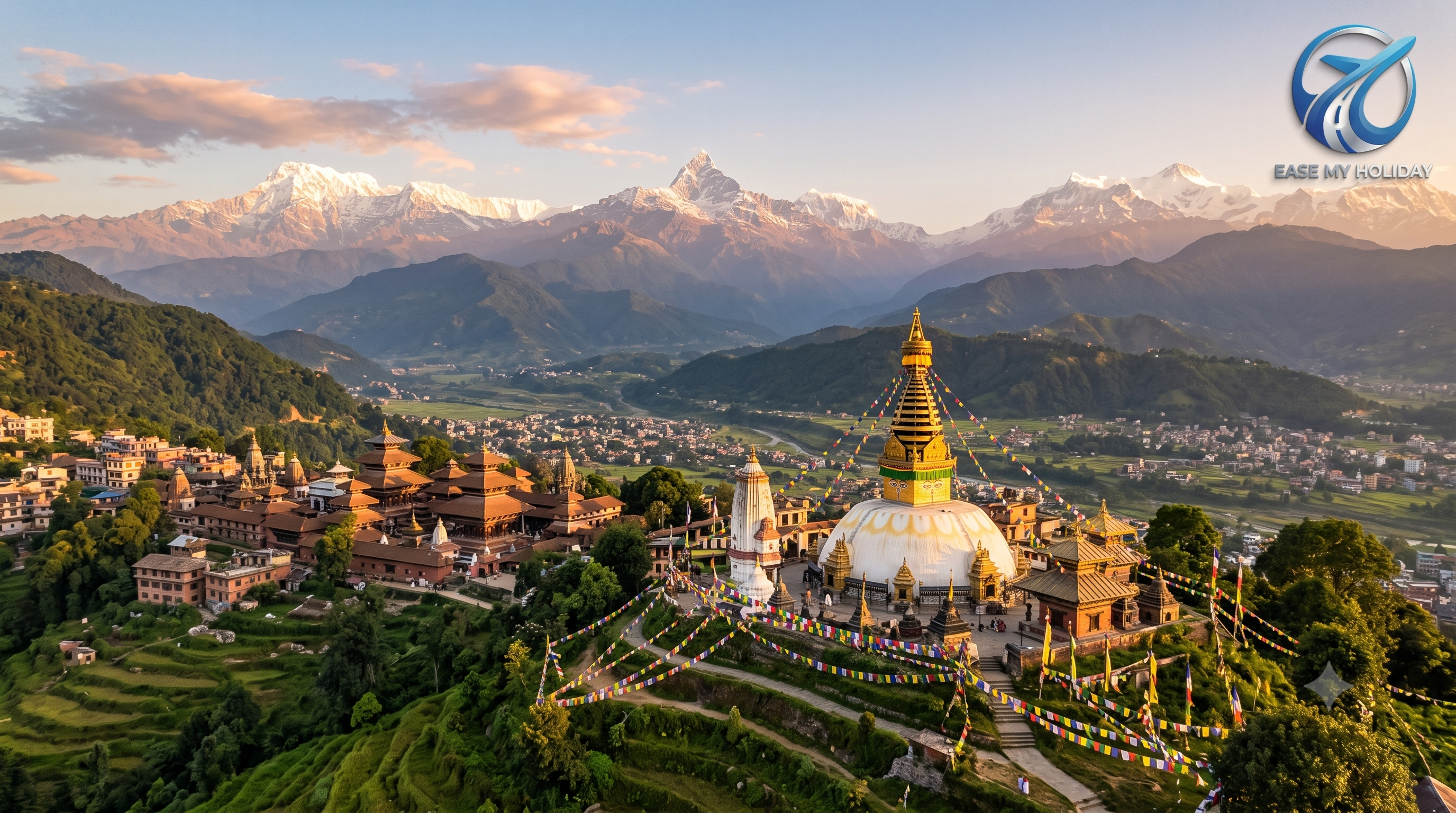 Nepal Tour Package with scenic mountain views